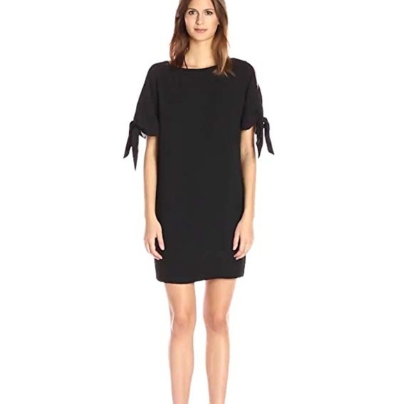 Vince Camuto Dresses & Skirts - Vince Camuto Women’s Solid Crepe Shift Dress – Black – Size 2 – NWT